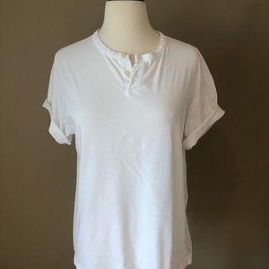Women’s Benetton Henley shirt